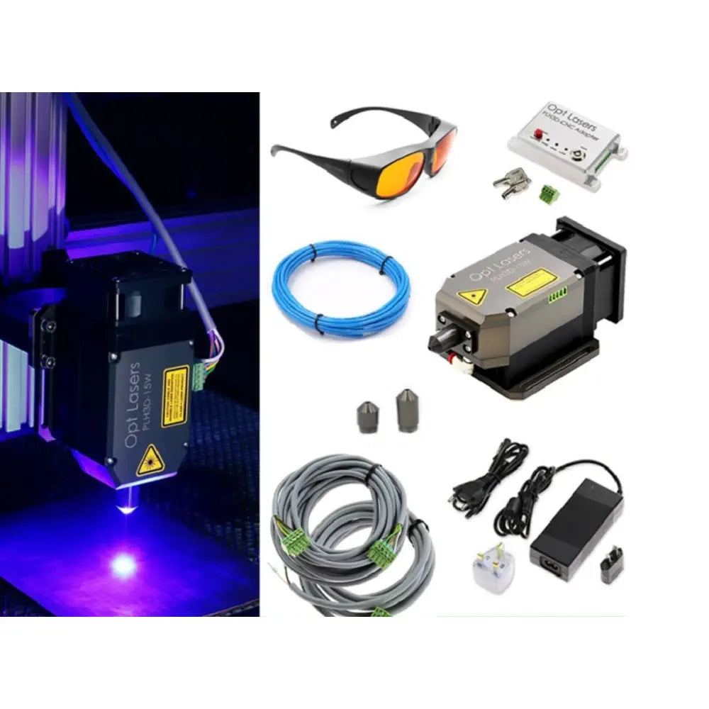 Opt Lasers X-Carve CNC Laser Upgrade Kit w/ PLH3D-15W Engraving Laser Head - RobotShop Europe product image