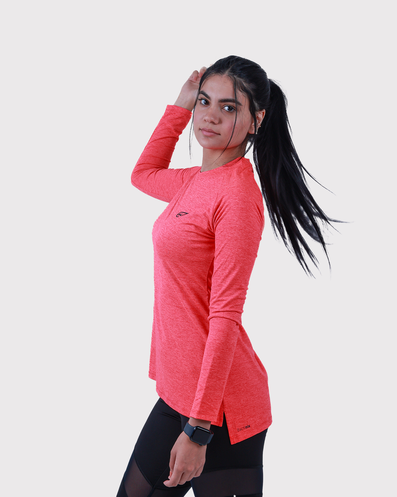 Womens Long Sleeve Body Shirt Crew # Bslscf – Professional Fit Clothing