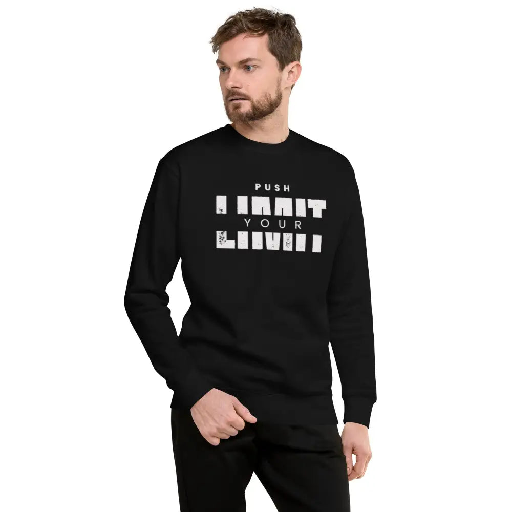 Ultimate Comfort: Limit Unisex Premium Sweatshirt