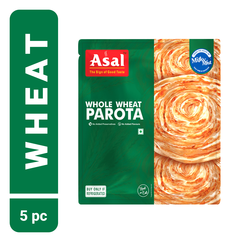 Wheat Parota - 350g - Pack of 5 | Milky Mist Dairy