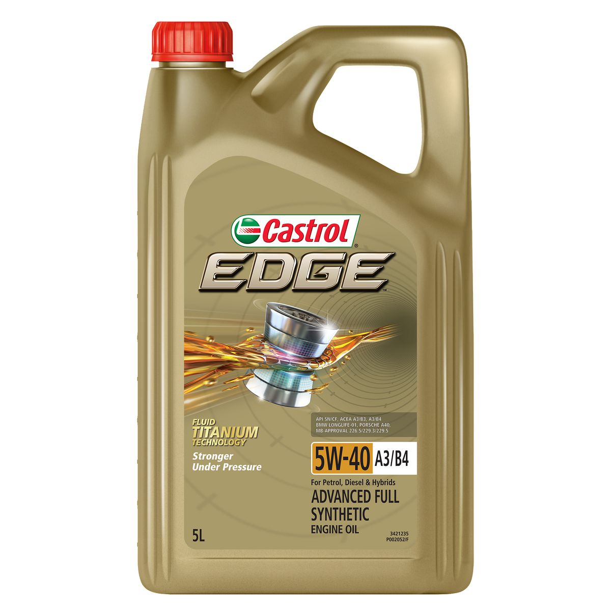 Castrol EDGE Full Synthetic 5W-30 Engine Oil 5L - 3413348