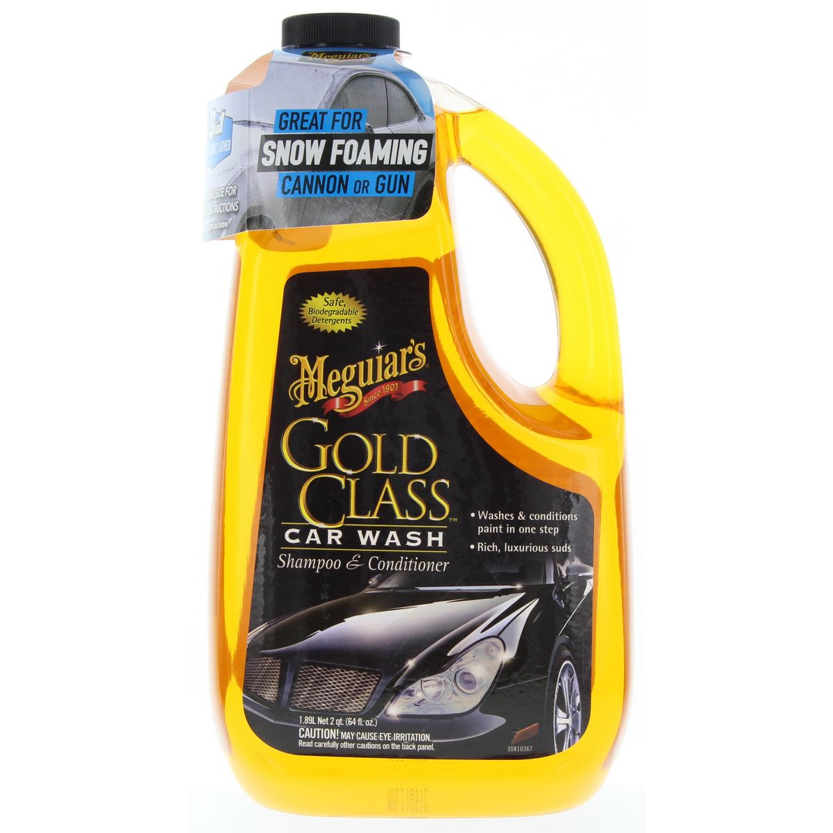 Meguiars G7214 Gold Class Leather Cleaner & Conditioner - 14 oz