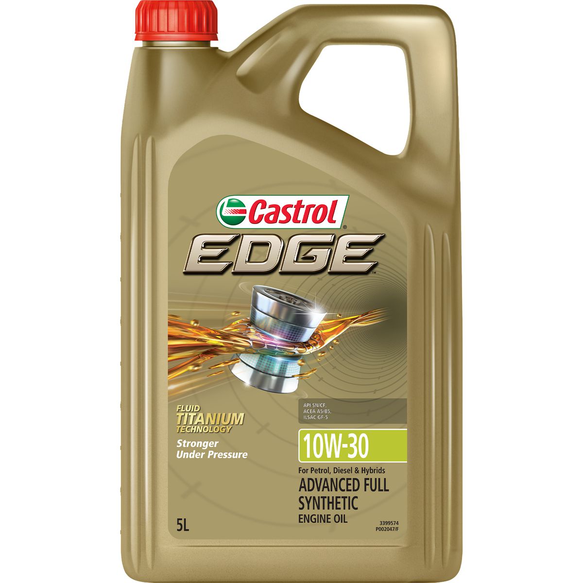 Castrol EDGE Full Synthetic 5W-30 Engine Oil 5L - 3413348