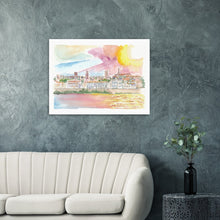Load image into Gallery viewer, Historic Arles with view of Old Town - Limited Edition Fine Art Print - Original Painting available
