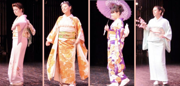 kimono fashion show