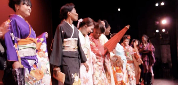kimono fashion show