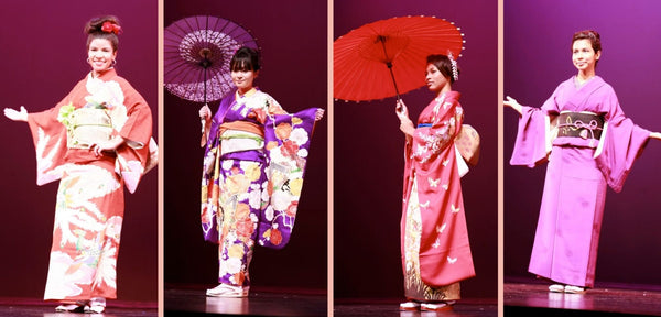 kimono fashion show