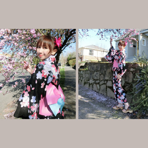 Yukata styling Yicong san