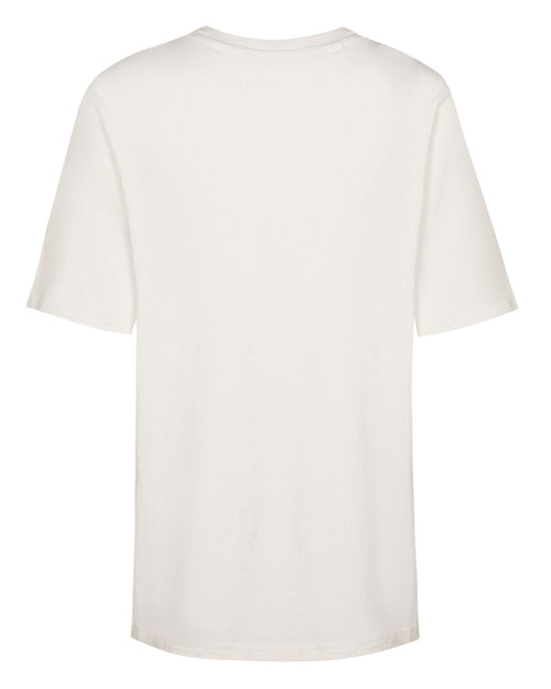 a white t-shirt