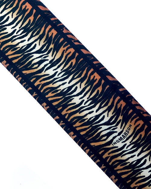 a silk printed scarf 