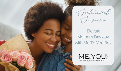 Embrace the warmth with our heartwarming image, featuring the perfect treasures for celebrating moms. Dive into the visual charm of the Me To You Box, thoughtfully curated to express love on Mother's Day. From delightful indulgences to sentimental surprises, our box is a testament to the art of honoring mothers. Explore the joy of giving with the visual appeal of Me To You Box, the epitome of thoughtful Mother's Day elegance. Make the celebration unforgettable with our carefully chosen and visually delightful offerings. Show appreciation with each carefully selected item in our box.