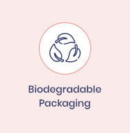 Biodegradable packaging image.