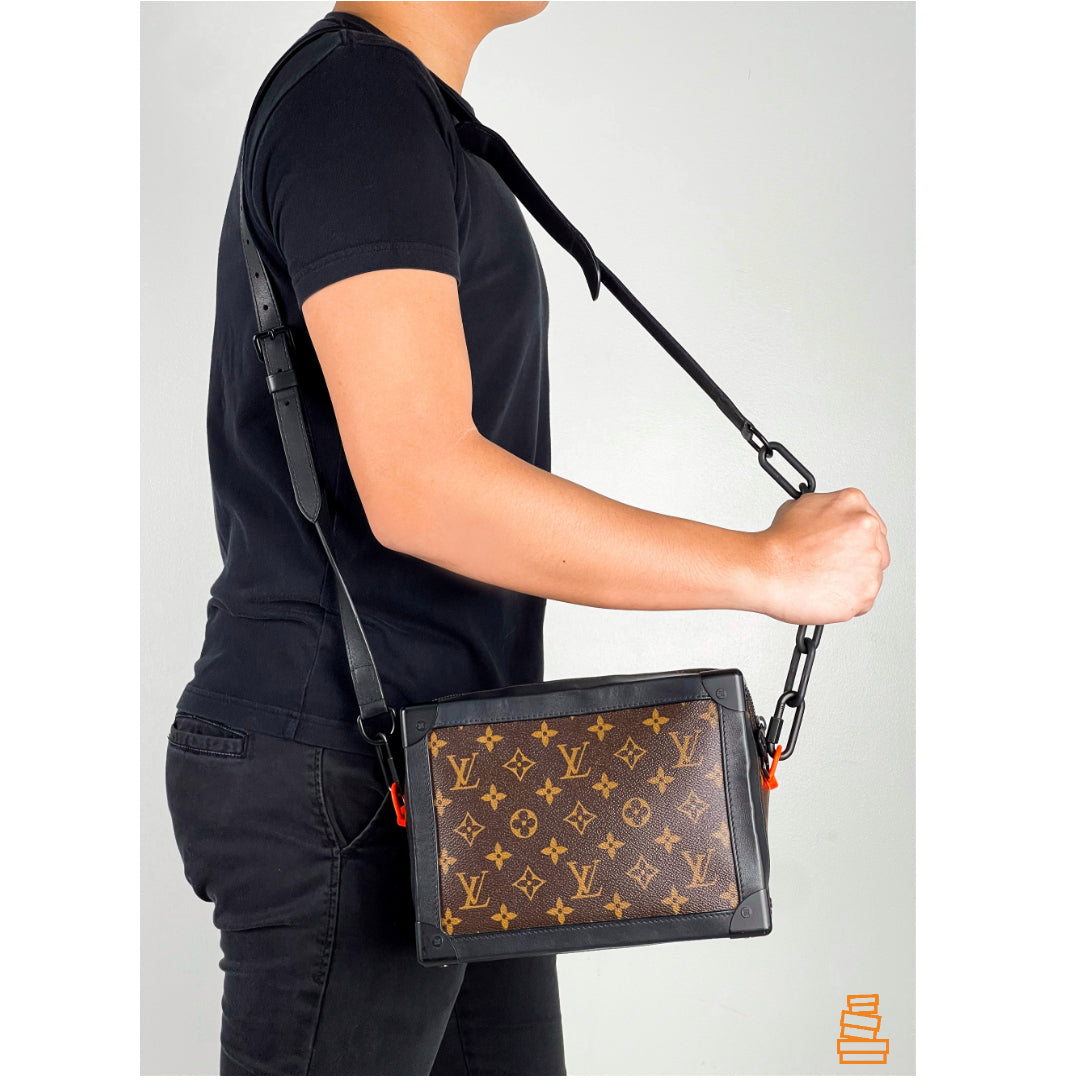 Louis Vuitton Mini Soft Trunk Monogram Brown/Orange for Men