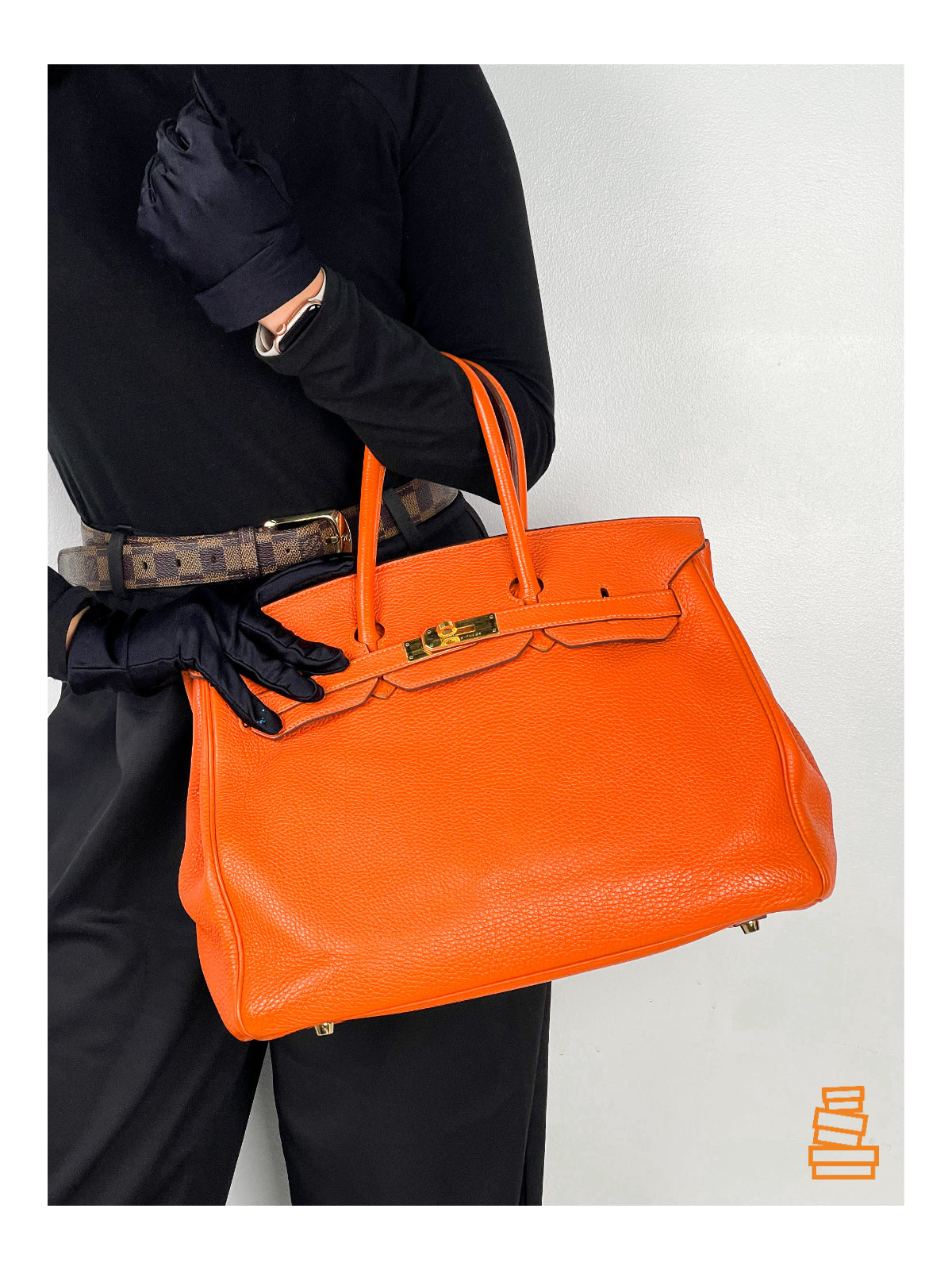 Hermès Birkin 35 Orange – The Orange Box PH