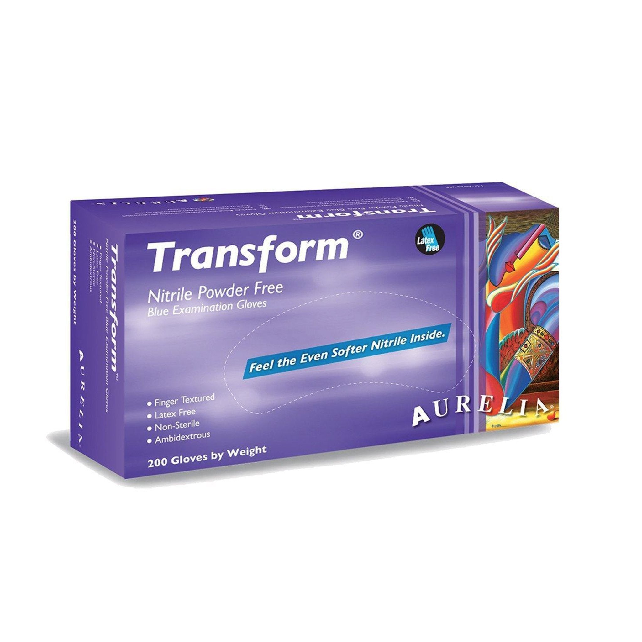 Aurelia® Transform® Powder Free Medical Nitrile Gloves, 200 Pack – Goodshop  Canada