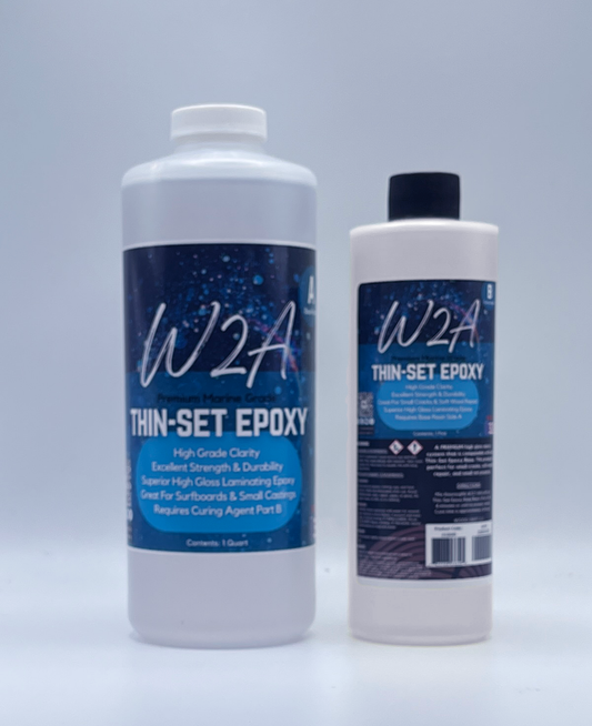 Crystal River Deep Pour Epoxy Resin 2:1 750ml Kit, Harry & Wilma