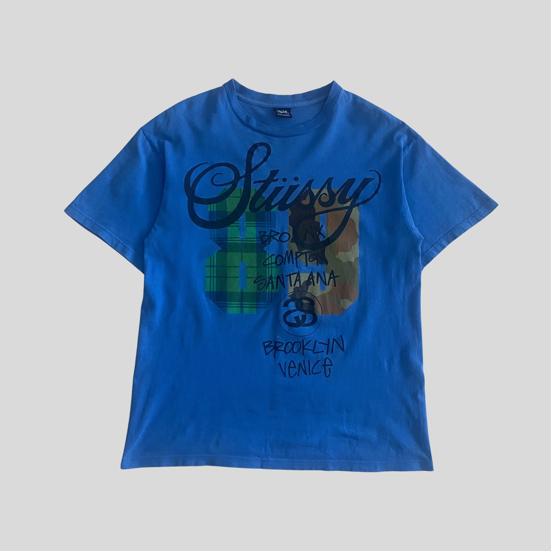 image of 00s Stüssy tribe T-shirt - L