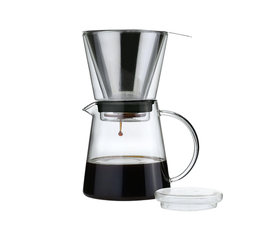 ZASSENHAUS Aroma 6-Cup Clear Double Wall Glass French Press Coffee