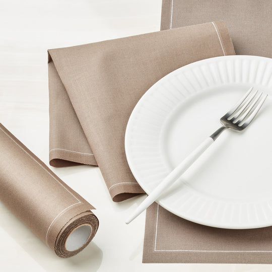 My Drap Dinner Napkins, Cotton, Sand, 12 Units