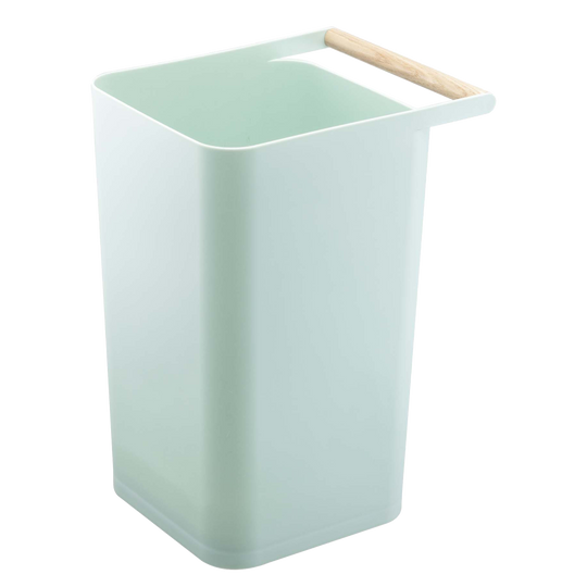 Yamazaki Home Tower Wall-Mount Storage or Trash Bin - White