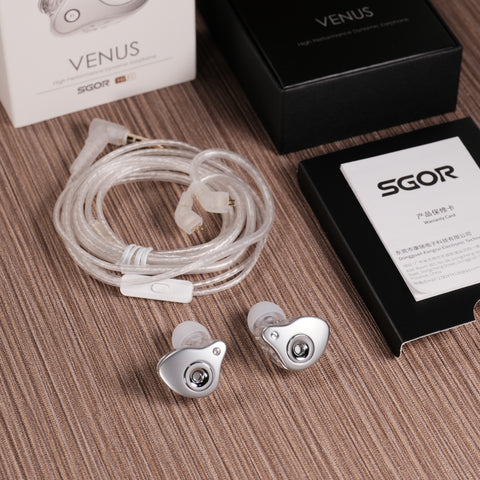 Sgor Venus Ohrstöpsel mit Kabel und Box