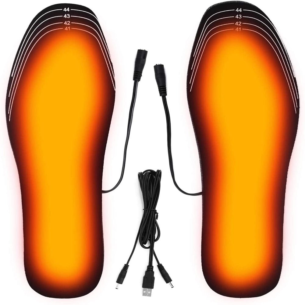 Overgave koppel Omgeving USB Verwarmde schoenzolen - Electrische voetverwarming - Winter inlegz –  Bivakshop