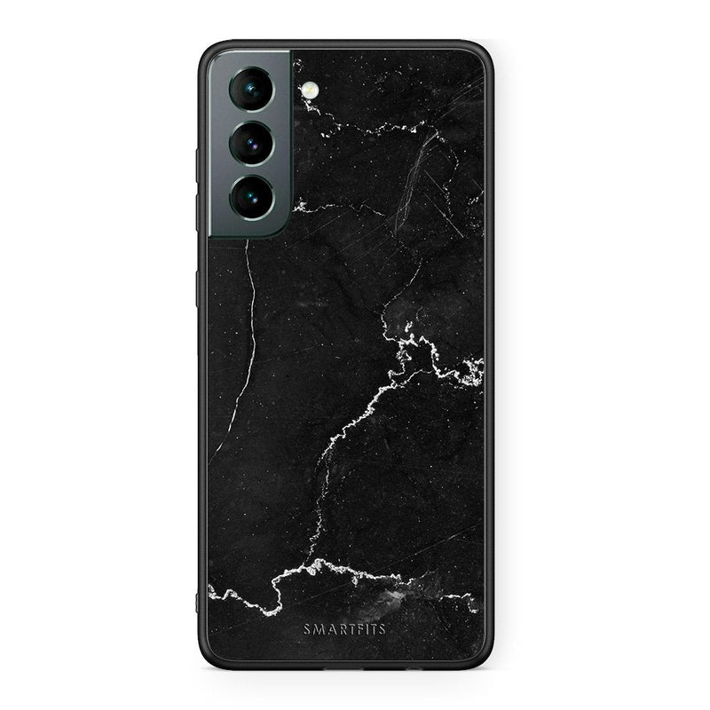 Marble Black - Samsung S21 Hülle +KOSTENLOSER Ringhalter