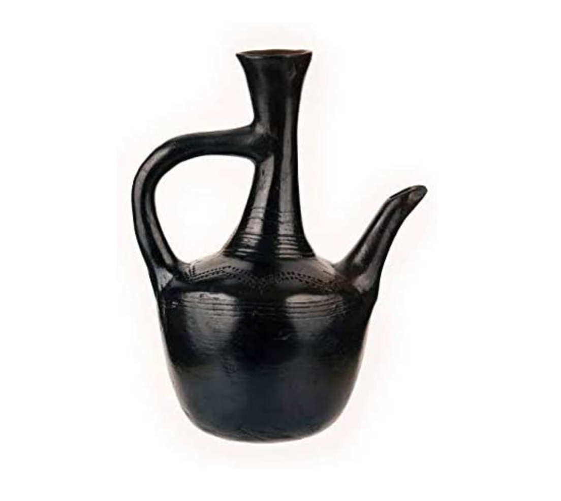 Ethiopian Clay Jebena - Coffee Pot