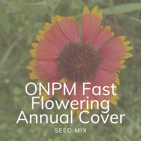 ONPM Fast Flowering Annual Cover Seed Mix