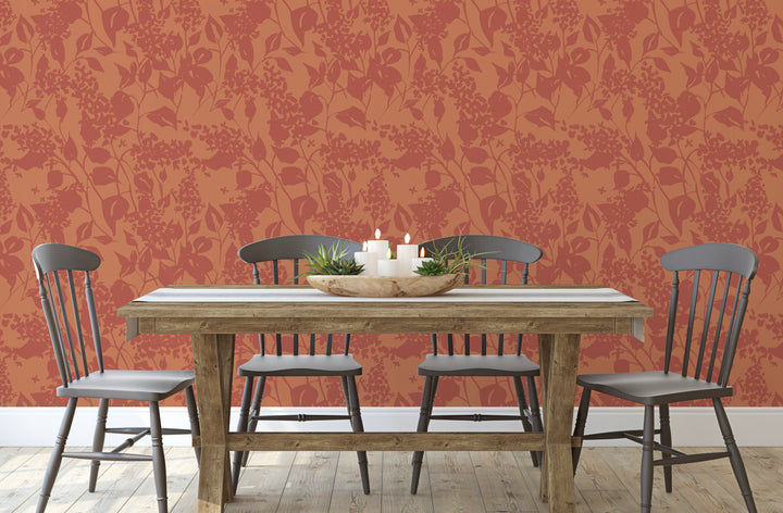 Chinese Toile by Cole & Son - Red - Wallpaper - 100/8041