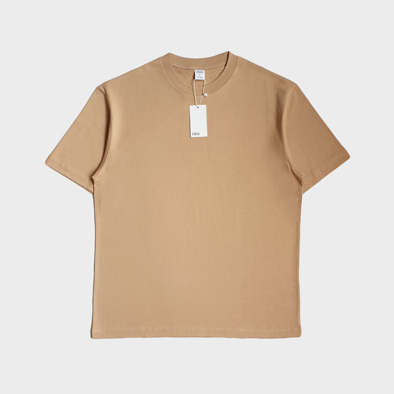 Dertig grens oor Oversized Basic T-shirt Beige – ODS