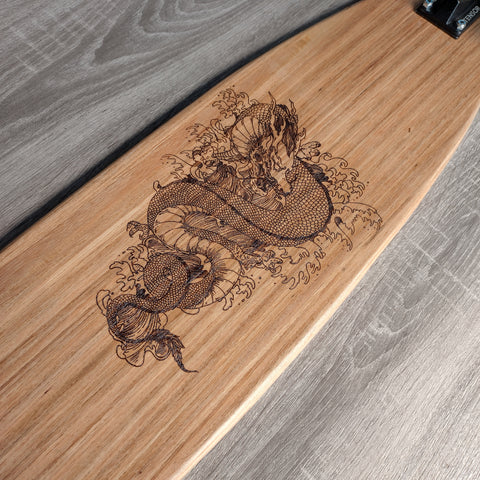 1100mm x 275mm Custom Cruise Board + Artwork