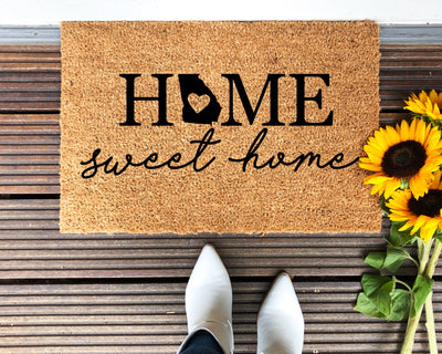 Home Georgia Door Mat – iCustomLabel