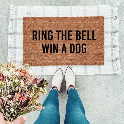 Dog Doormat, Hope You Like Big Dogs, Indoor Outdoor Rug, Indoor