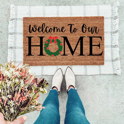 Welcome To Our Home Doormat