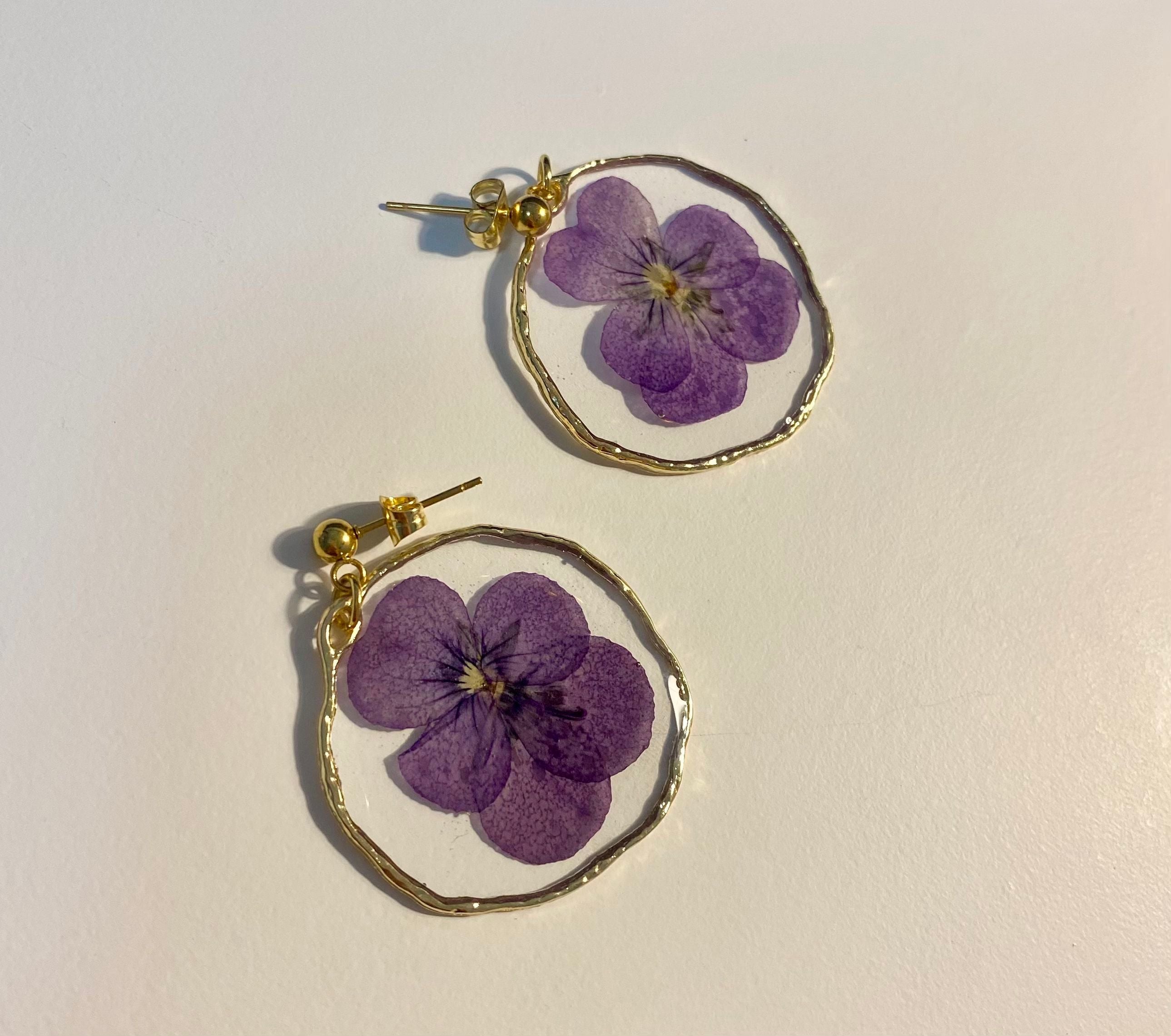 Flat Out Florals Dangly Earrings