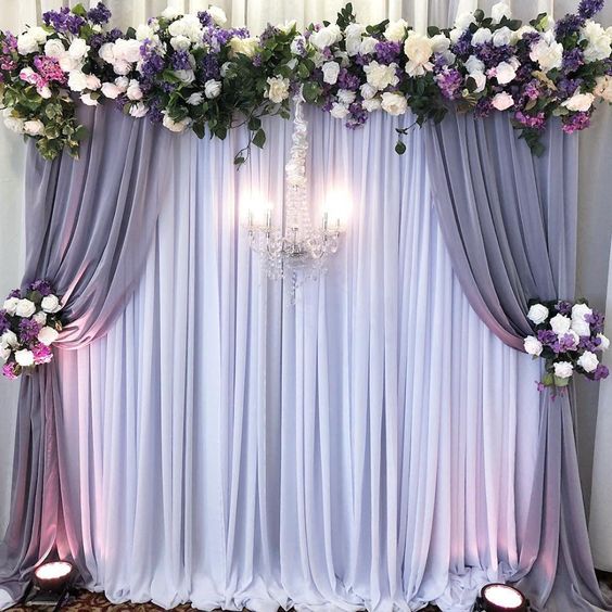 Draping and Backdrops Wedding Decoration