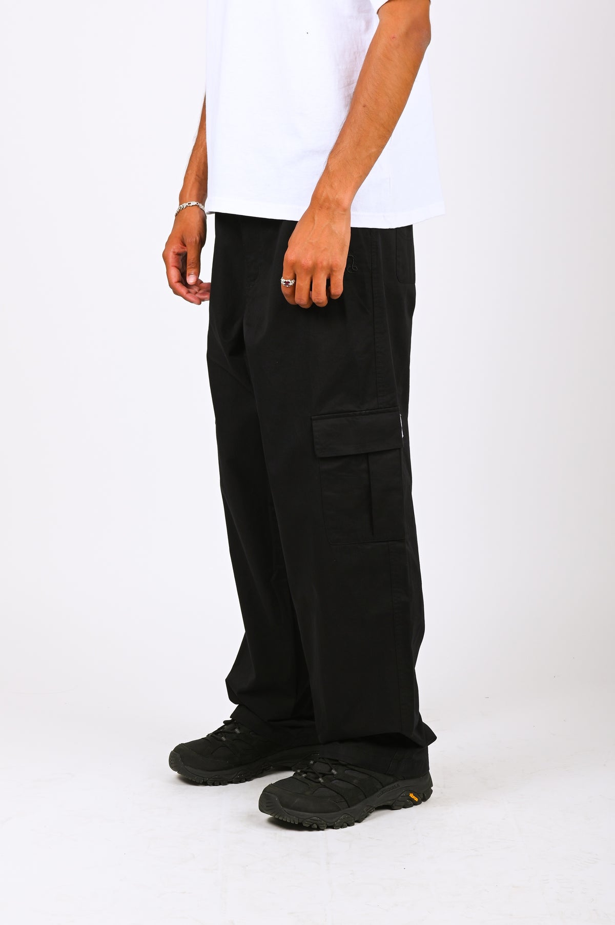 CORNERSTONE 21aw SIDE BUTTON TROUSER - スラックス