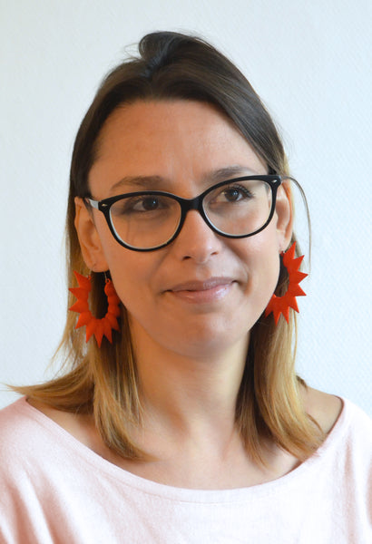 Statement earrings and glasses - Varily Jewelry