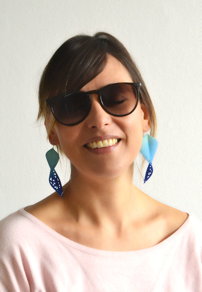Statement earrings and Glasses - Varily Jewelry