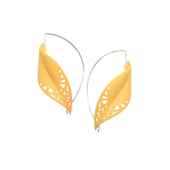 Leaf Earrings by Varily Jewelry