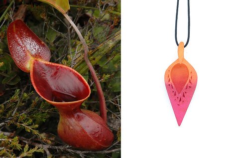 Pendant Inspired by Carnivorous Plants