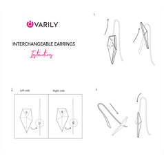 Interchangeable Earrings Instructions