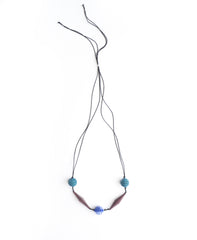 Geometric Beaded Necklace - Optical