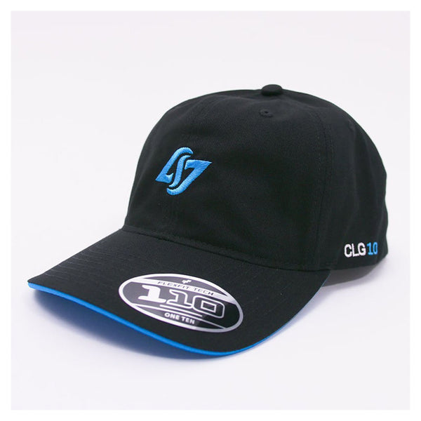 Products CLG10 Flexfit Hat in Black- Front View