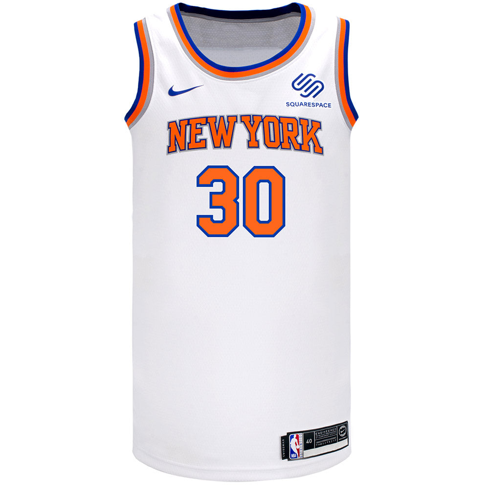 Men's Fanatics Branded Julius Randle White New York Knicks 2020/21 Fast Break Replica Player Jersey - Association Edition