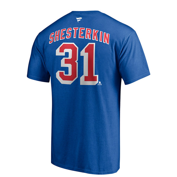 Igor Shesterkin Rangers Name & Number TShirt Shop Madison Square Garden