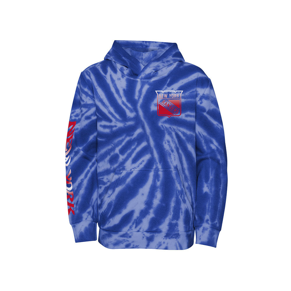 Kids Rangers Malibu Tie Dye Hoodie Shop Madison Square Garden