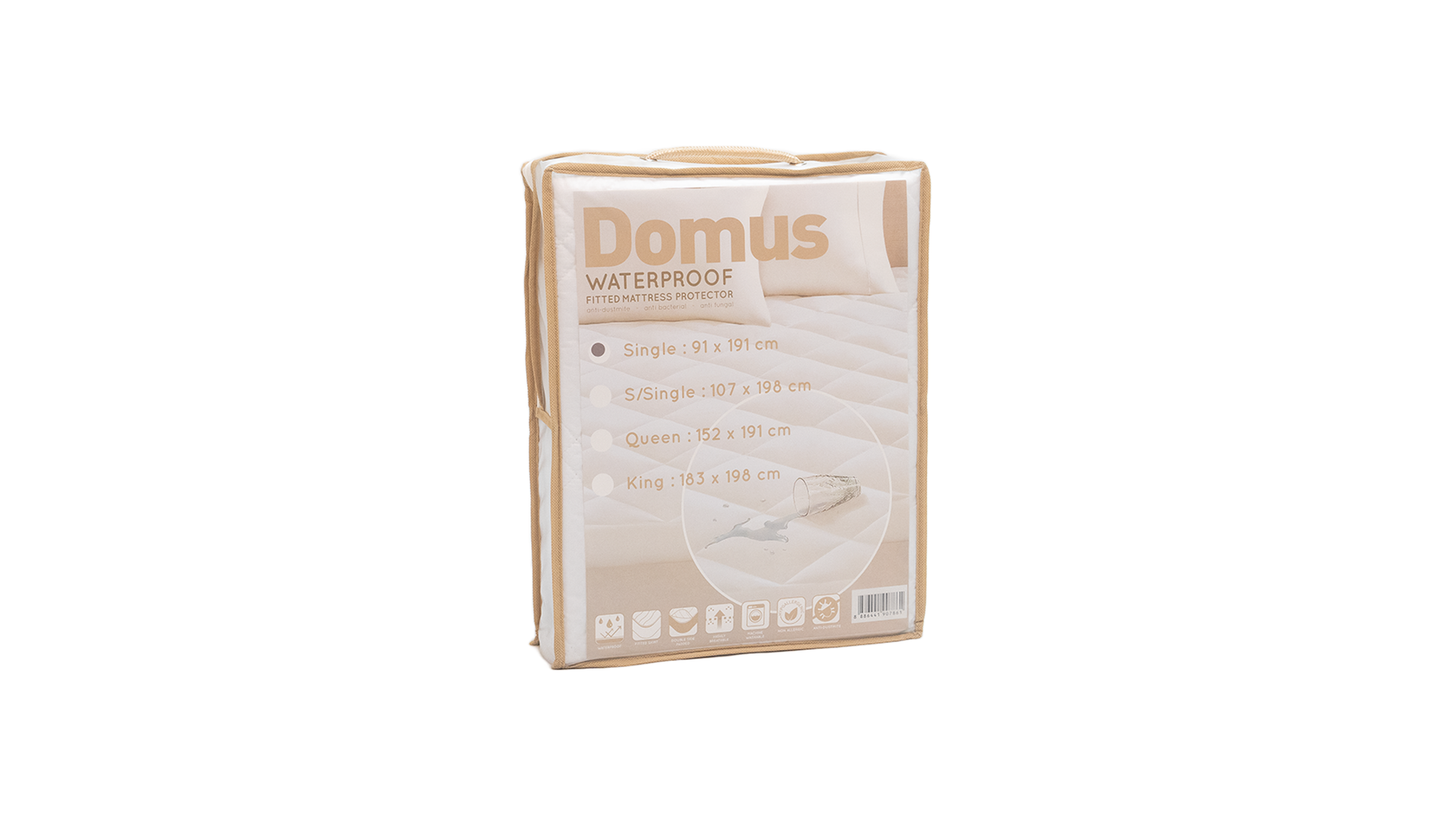 domus waterproof mattress protector