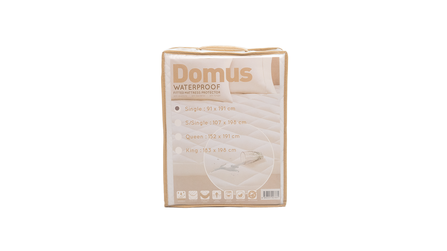 domus waterproof mattress protector